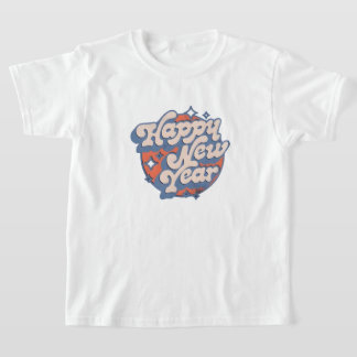 T-Shirt "Feliz ano novo" - Design festivo e divert