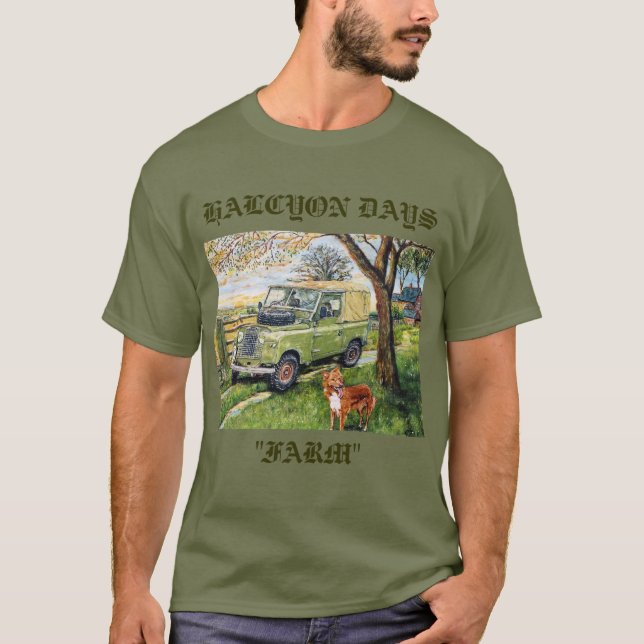 T-shirt feliz da "FAZENDA" dos dias (Frente)