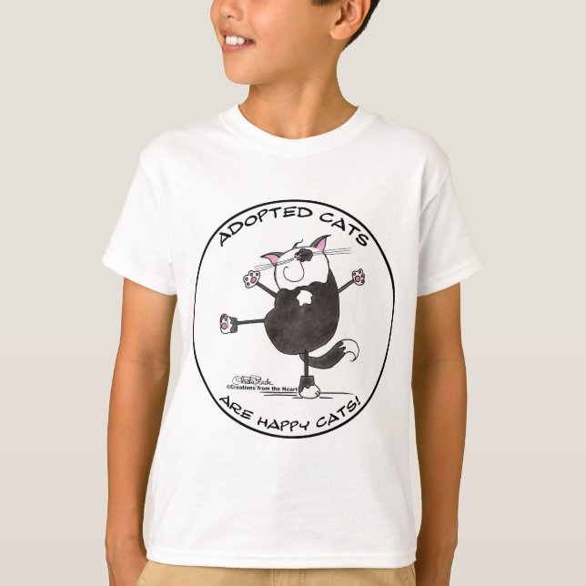 T-shirt Feliz Dance Cat (Frente)