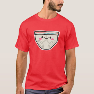 T-shirt feliz das cuecas