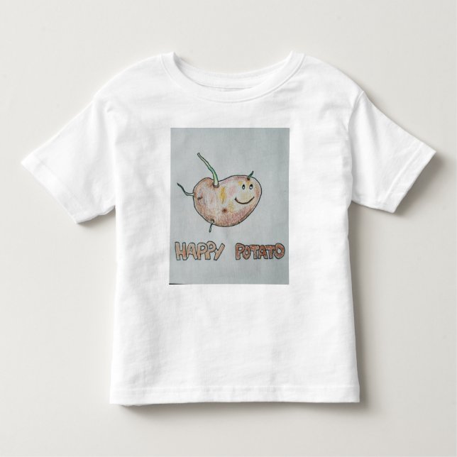 T-Shirt feliz de batata (Frente)