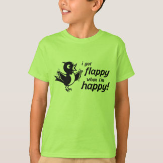 T-shirt feliz de Flappy
