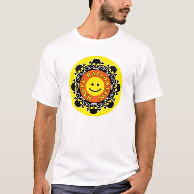T-shirt Feliz Dia das Bruxas (Frente)