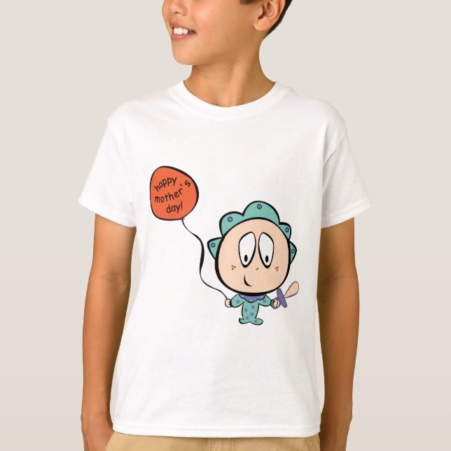 T-shirt Feliz Dia de as mães (Frente)