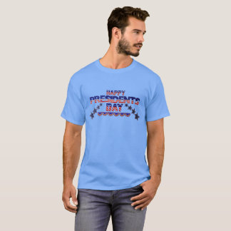 T-shirt Feliz dia do Presidente dos EUA 2018