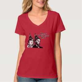 T-shirt Feliz Dia dos Presidentes