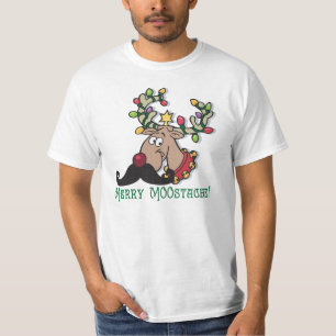 T-shirt Feliz do bigode