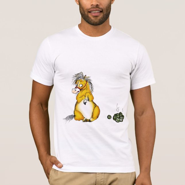 T-shirt **** Feliz do cavalo e todo o isso! (Frente)