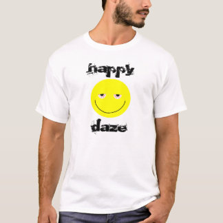 T-shirt feliz do Daze