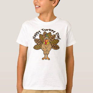 T-shirt feliz do dia de Turquia