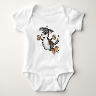 T-shirt feliz dos desenhos animados do cão de