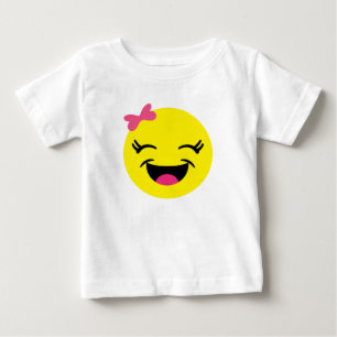 T-shirt Feliz Emoji Girl