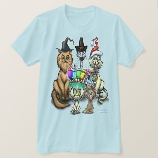 T-Shirt Feliz Feriado (Frente do Design)