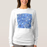 T-shirt Feliz Hanukkah Falling Star e Dreidels<br><div class="desc">Você está vendo a coleção de Design Lee Hiller. Roupa,  Ofertas e Coleções Lee Hiller Fotografia ou Coleção de Arte Digital. Você pode ver sua fotografia da Nature em http://HikeOurPlanet.com/ e seguir seu blog de caminhada no Hot Primavera National Park.</div>