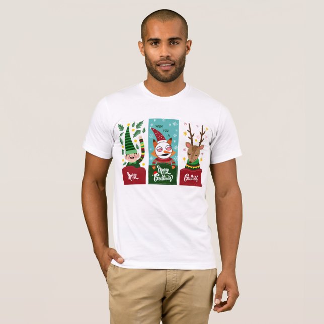 T-shirt Feliz Natal (Frente Completa)