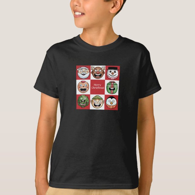 T-shirt feliz natal (Frente)