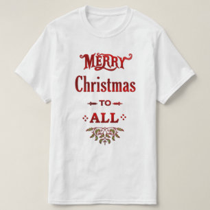 T-shirt Feliz Natal a tudo