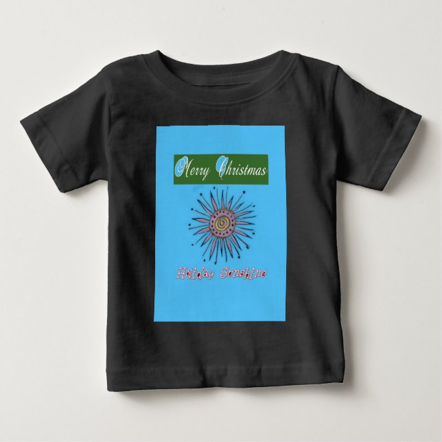 T-shirt Feliz Natal Sunshine Holiday.png (Frente)