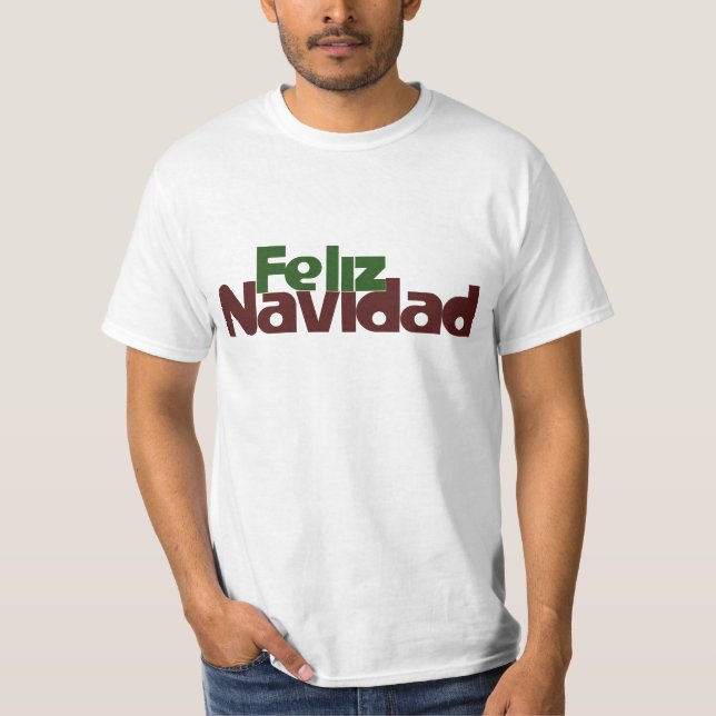 T-shirt Feliz Navidad (Frente)