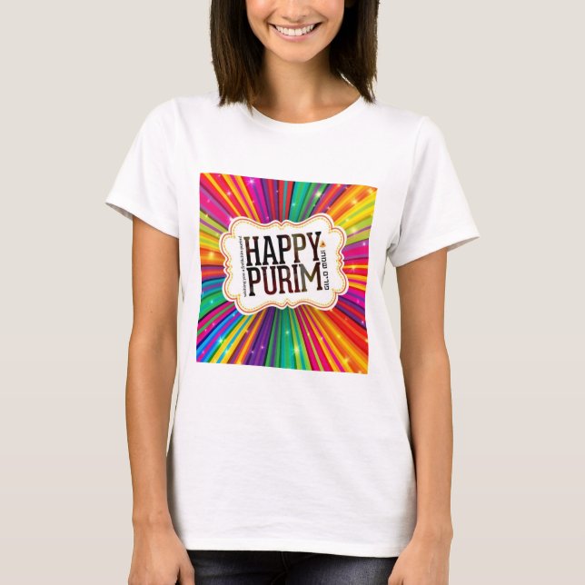 T-shirt Feliz Purim (Frente)