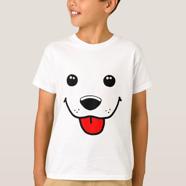 T-shirt Feliz Rosto de Puppia (Frente)