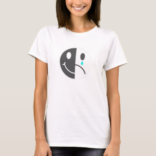 T-Shirt Feliz Rosto Triste