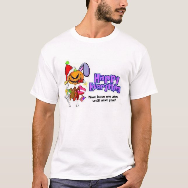T-shirt Feliz tudo! (Frente)