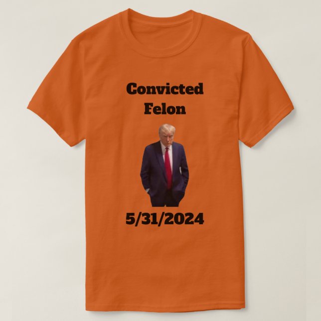 T-Shirt Felon Condenado (Frente do Design)
