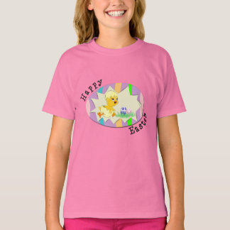 T-shirt Felz pascoa, Pintinho