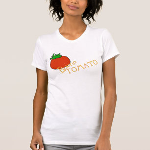 T-shirt fêmea 2 do tomate de APH Buono