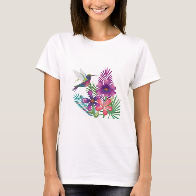 T-shirt feminina (Frente)