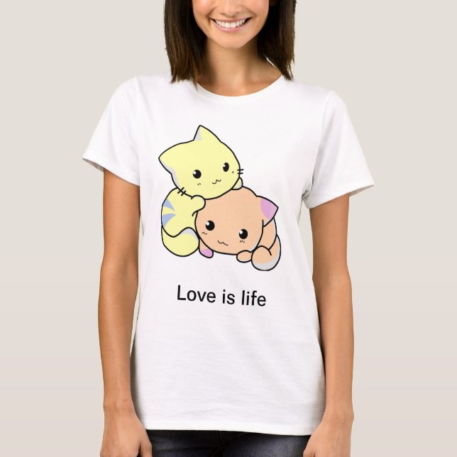 T-shirt feminina, confortável e de alta qualidade (Frente)