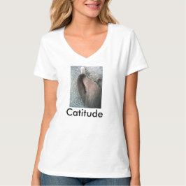 T-shirt feminina da Catitude