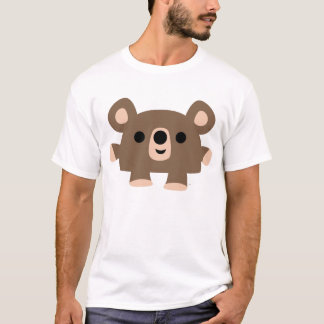 T-shirt feminina de Urso Curto e Bonito