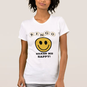 t-shirt feminina do bingo