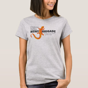 T-shirt feminina do Chileno Valley Newt Brigade