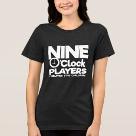 t-shirt feminina do logotipo NOP