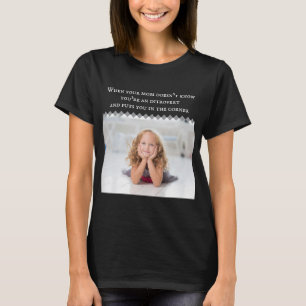 T-shirt feminina do Meme