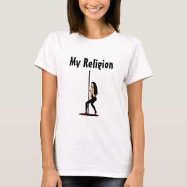 T-shirt feminina | Minha religião