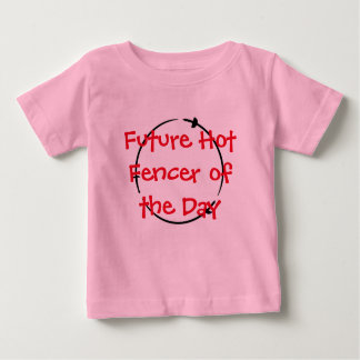 T-shirt Fencer Quente Do Dia - Futuro Fencer Quente