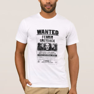 T-shirt Fenrir Greyback queria Poster