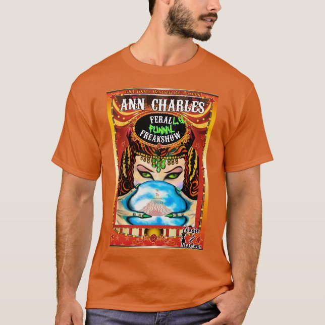 T-shirt Feral LY Funny Freakshow de Ann Charles (Frente)