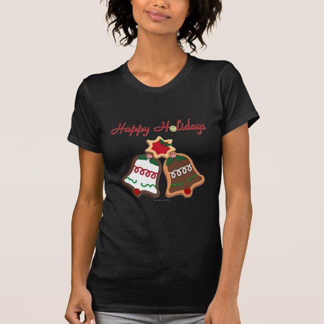 T-shirt Feriados Felizes Festas de Natal (Frente)