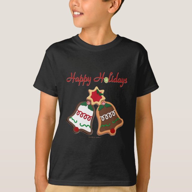 T-shirt Feriados Felizes Festas de Natal (Frente)