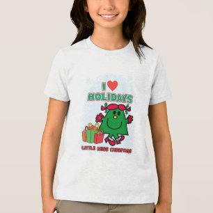 T-shirt Feriados pequenos do amor da senhorita Natal I