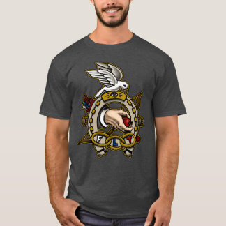 T-shirt Ferradura simbólica dos companheiros impares