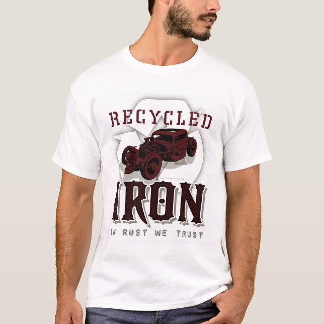 T-shirt FERRO do reciclado (Frente)