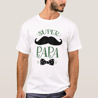 T-shirt Festa dos Pais - Super Papá