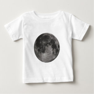 T-shirt Festa Espacial da Lua Escritório Chuveiro Paz Amor