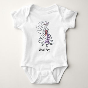 T-shirt Festa para a noiva